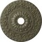 Ekena Millwork Vaduz Ceiling Medallion (Fits Canopies up to 3 1/2"), 23 1/2"OD x 3 1/2"ID x 2 1/8"P, Spartan Stone CM23VASSF - alternate 1
